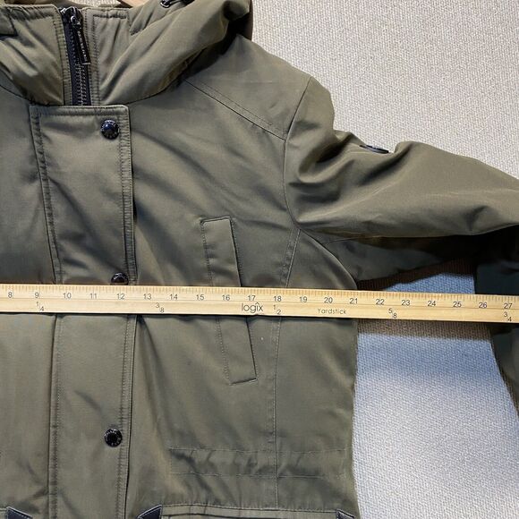 Michael Kors Quilted Lined Jacket Insulated Hooded Coat Women’s Medium - Picture 5 of 8